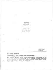 Seinfeld The Gun Script (AKA "The Bet") : Free Download, Borrow, and Streaming : Internet Archive